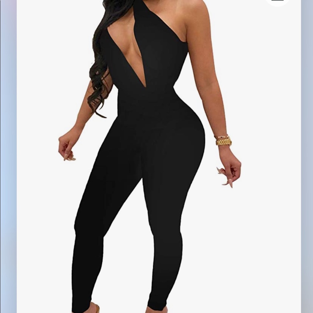 Black catsuit